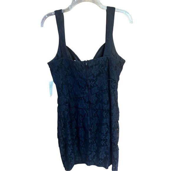 B. Darlin Black Lace Dress Sz 13/14 NWT - Picture 2 of 7